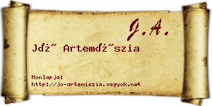 Jó Artemíszia névjegykártya